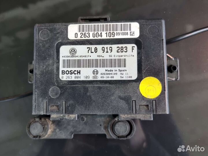 7L0919283F блок парктроника Touareg GP