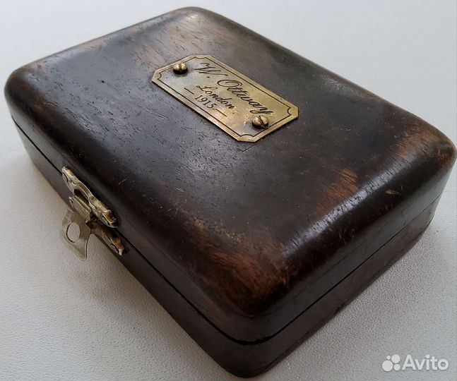 Футляр для старинных часов лондон 1915г