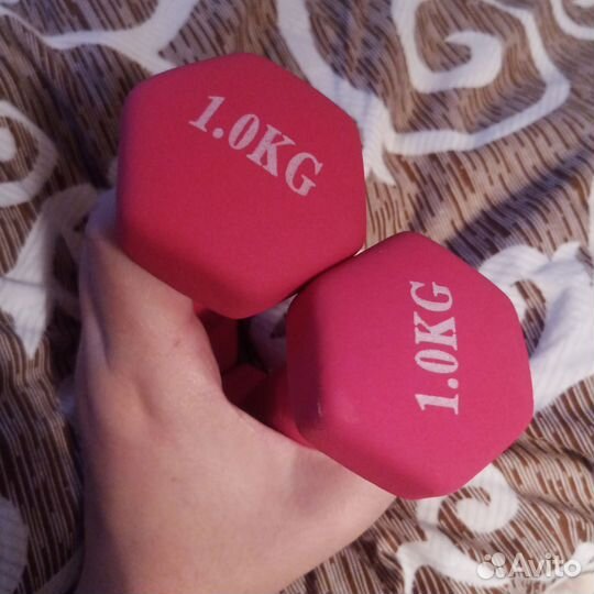 Гантели 1 кг