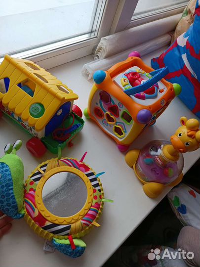 Развивающие игрушки пакетом