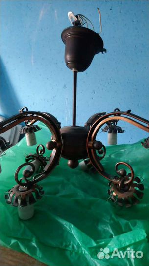 Люстра/ Бронза/ Винтаж