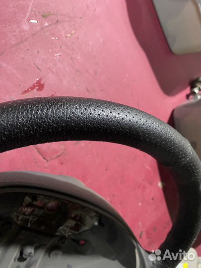 Руль Renault Duster (перешитый)