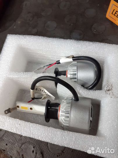 Лед лампочки h1 4300