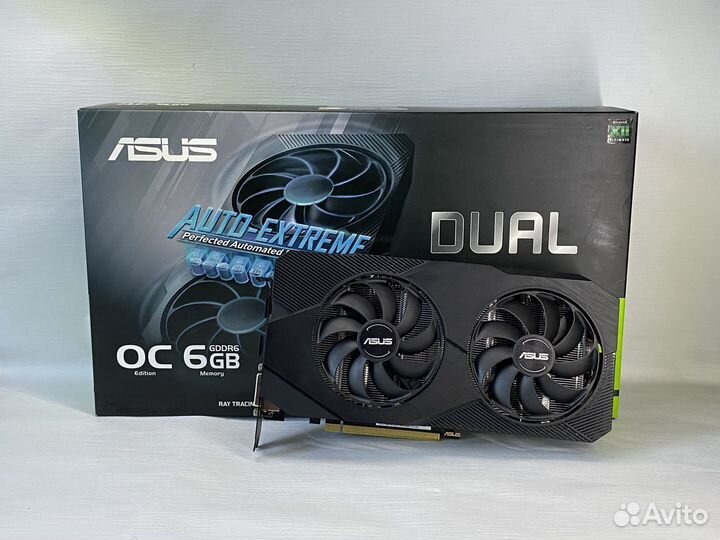 Видеокарта Asus RTX 2060 Dual EVO OC 6GB