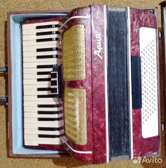 Аккордеон Ария. гармонь Тула старинная