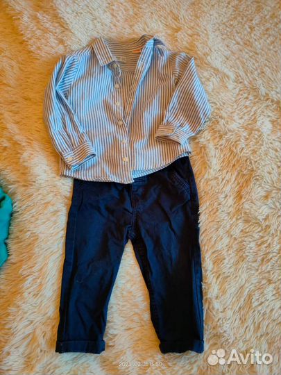 Нарядный костюм для мальчика 80 86