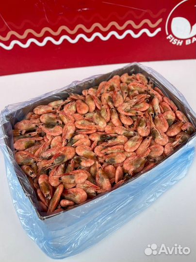 Креветка Северная варено мороженая