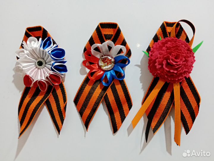 Георгиевская лента брошь