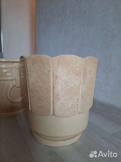 Горшки цветочные керамика б/у