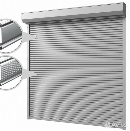 Рулонные ворота для гаража