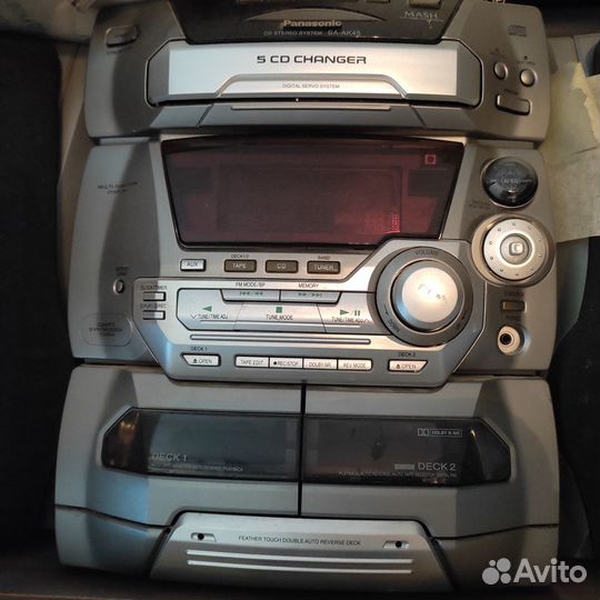 Музыкальный центр panasonic sa ak 45