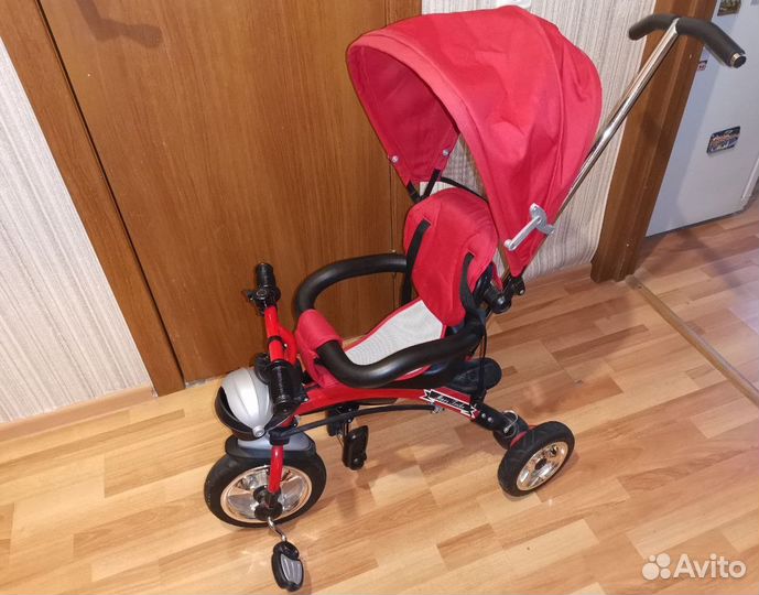 Велосипед с родительской ручкой