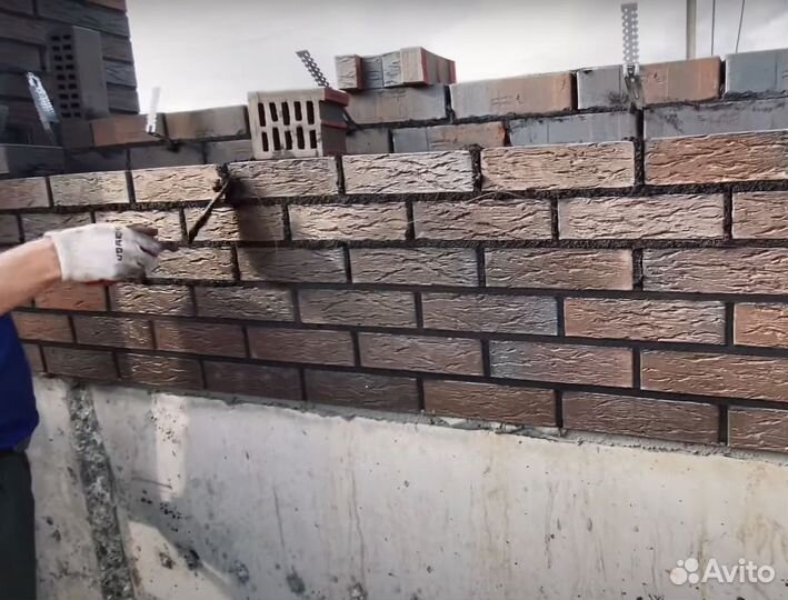 Кирпич облицовочный с кирпичного завода от 10м3