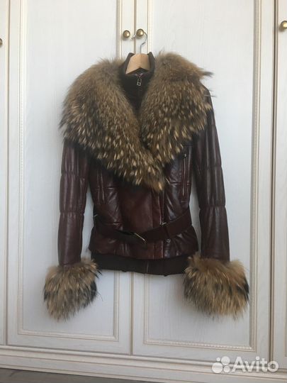 Куртка кожа натуральная женская,новая