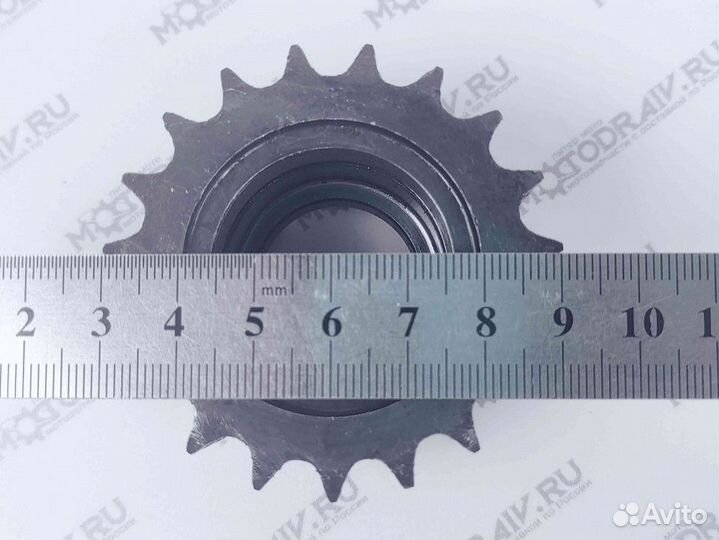 Звездочка Буран (усиленная) Z19 104 вала 3х рядная