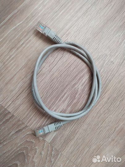 Интернет кабель любой длины с обжимкой