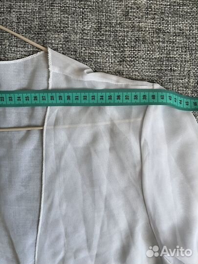 Накидка пляжная белая