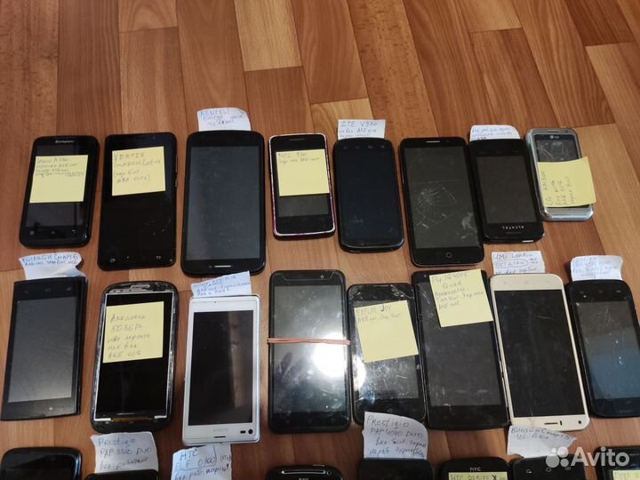 Смартфоны и телефоны на запчасти
