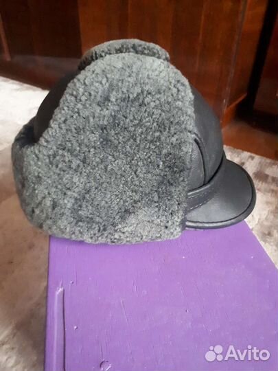 Мужская зимняя шапка б/у