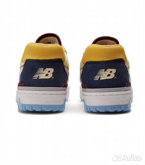 Кроссовки New Balance 550 Bianco Giallo Luxe