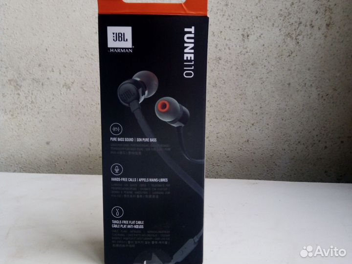 Проводные наушники JBL t110