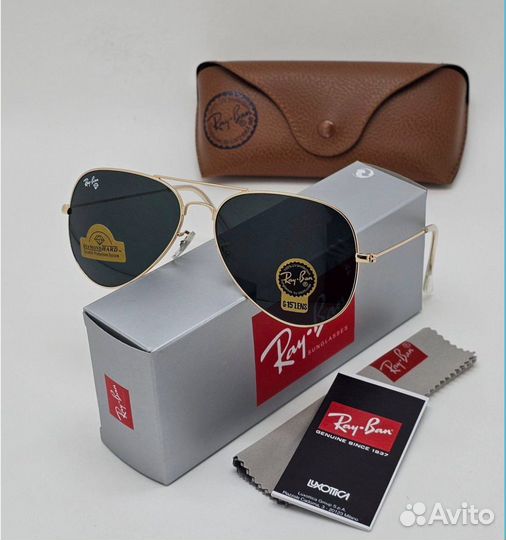 Очки Ray Ban aviator мужские классика