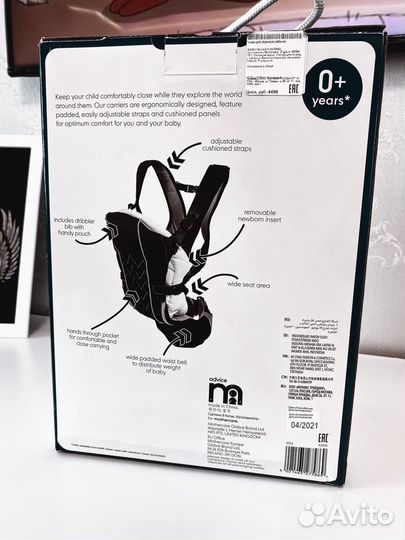 Рюкзак переноска кенгуру mothercare