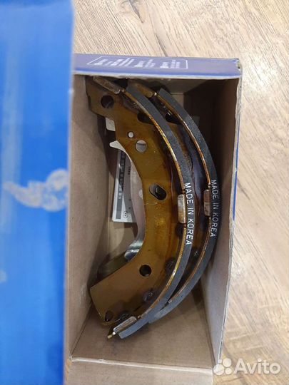 Тормозные колодки на hyndai Getz