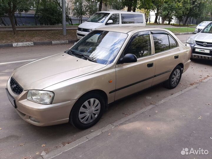 Hyundai Accent 1.5 МТ, 2007, 134 500 км