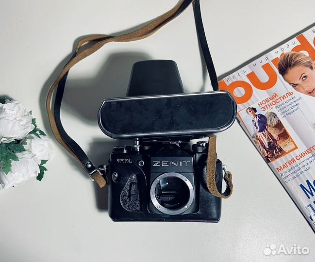 Пленочный фотоаппарат zenit TTL винтаж СССР