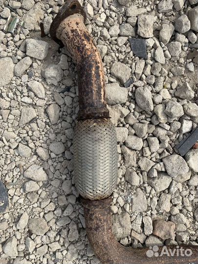 Приемная труба глушителя lifan Solano