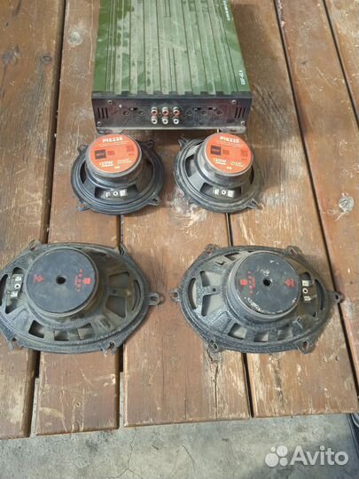 Усилитель с колонками