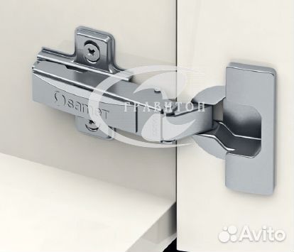 Петля star, изгиб 9 mm samet Угол открывания 110