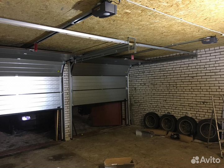 Гаражные секционные ворота