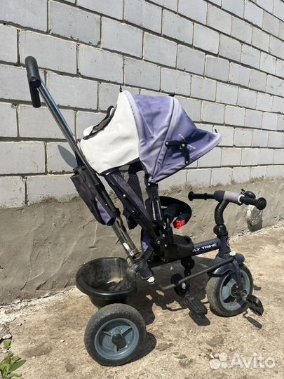 Трехколесный велосипед коляска