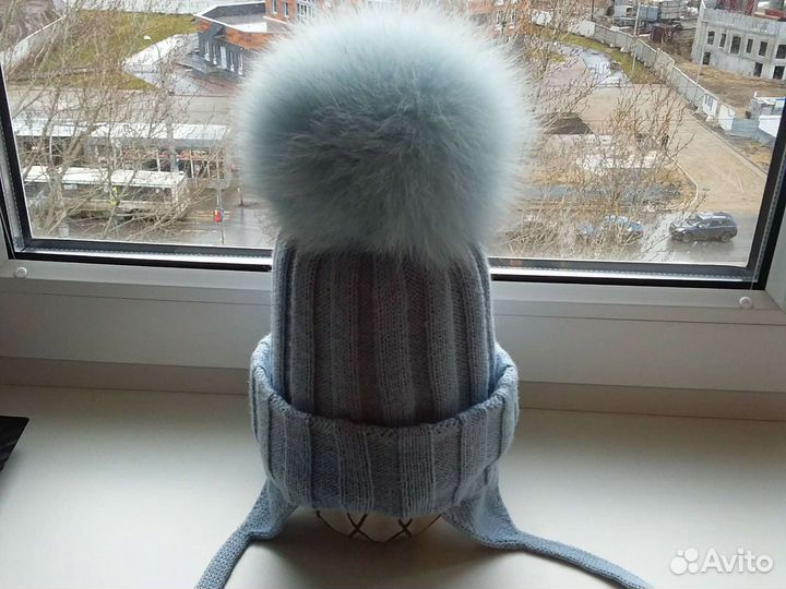 Шапка детская зима 4-5 лет