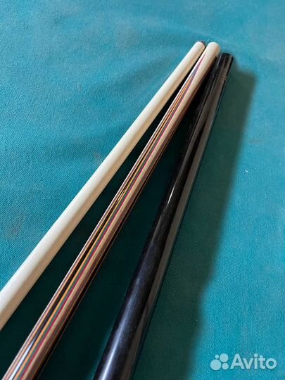 Поповский кий Баринова черный эбен трехсоставной