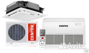 Кассетный кондиционер centek CT-5348 до 140 кв.м