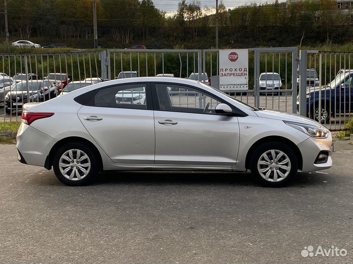 Hyundai Solaris 1.4 МТ, 2017, 85 300 км