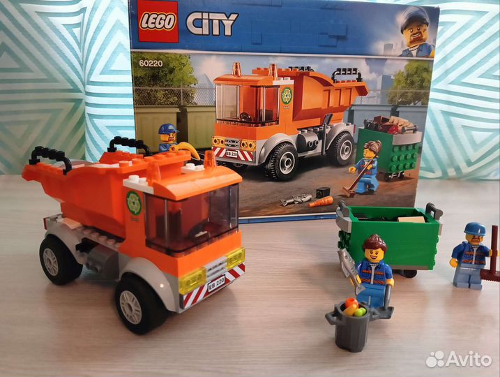 Lego City мусоровоз