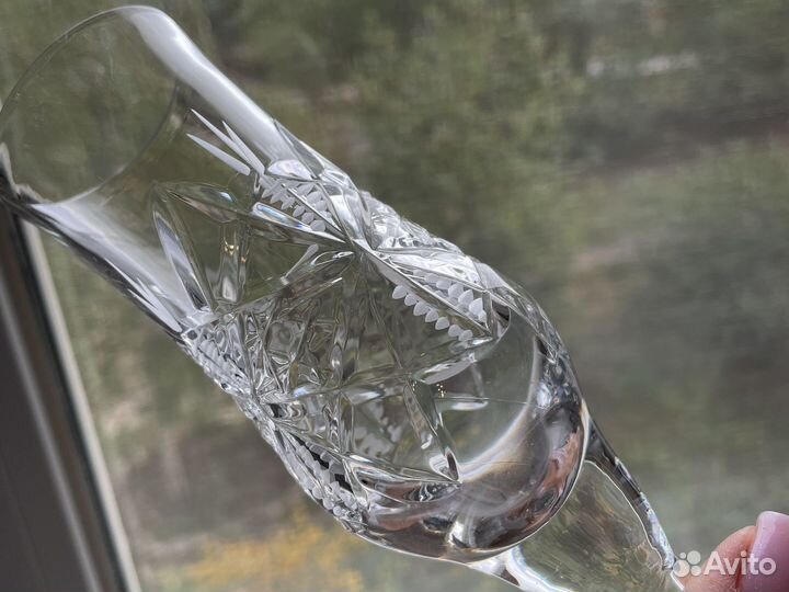 Хрустальные фужеры для торжества СССР