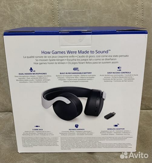 Новые наушники Sony Pulse 3D