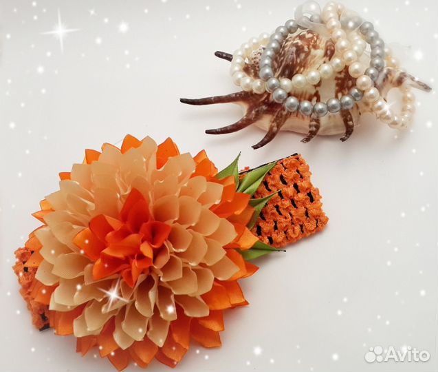 Резинки для волос ручной работы