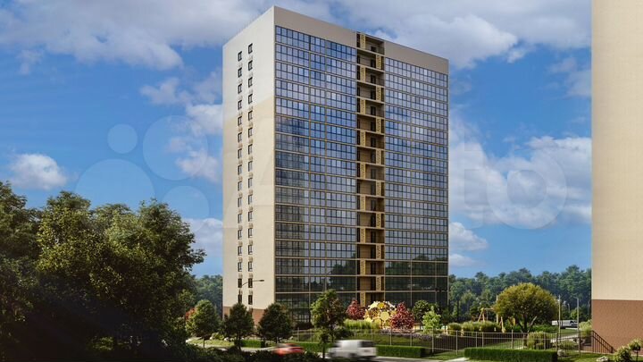 2-к. квартира, 45 м², 13/17 эт.