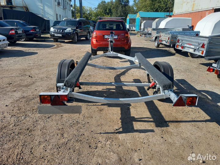 Прицеп легковой для надувных лодок пвх с килем