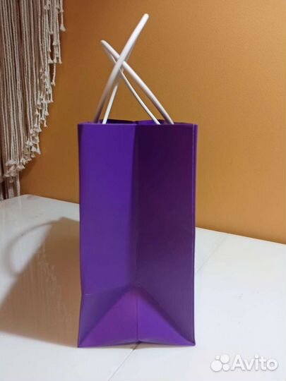 Брендовый бумажный пакет Molinard/Молинар 27х20х11