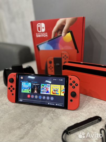 Nintendo Switch Oled прошитая чип
