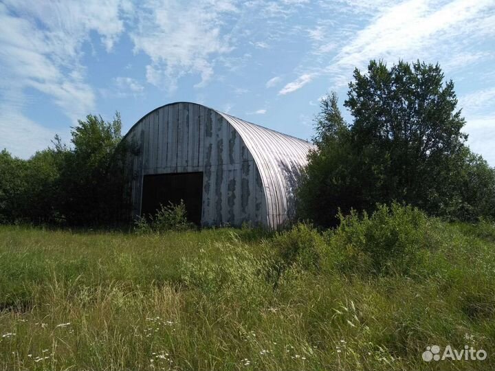 Ангар арочный