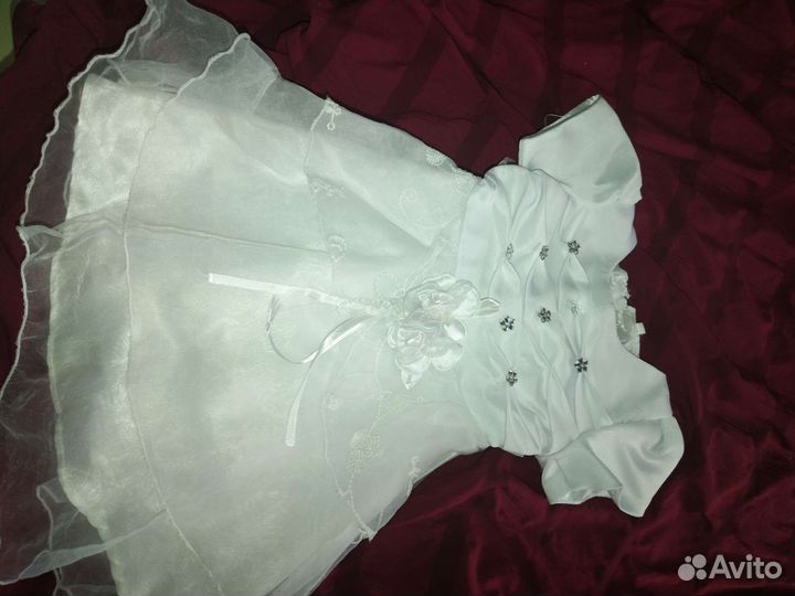 Платье для девочки 74 размер