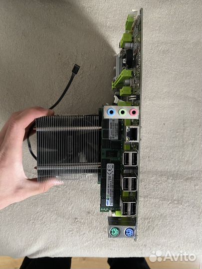 Материнская плата с процессором x79